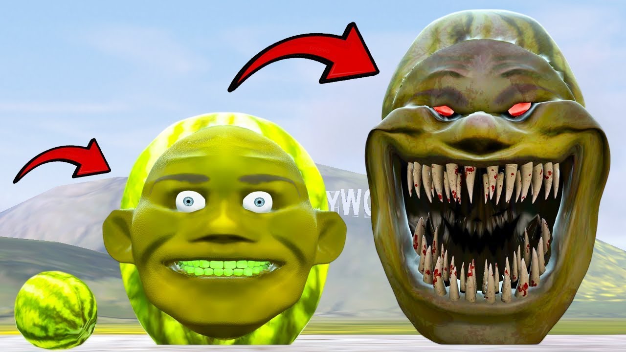 EVOLUTION OF NEW CURSED LIN GANG MELON EATER in Garry's Mod!