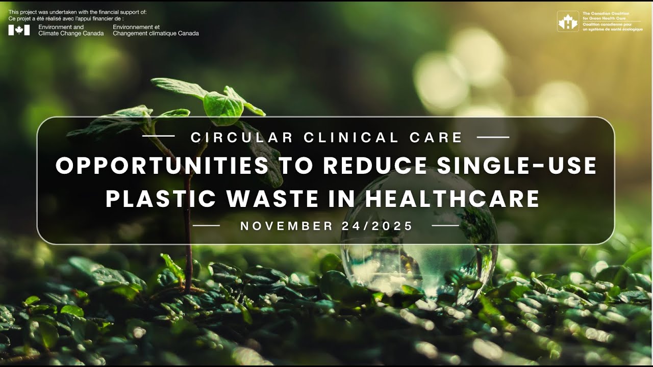 Opportunities for Plastic Waste Reduction in Healthcare