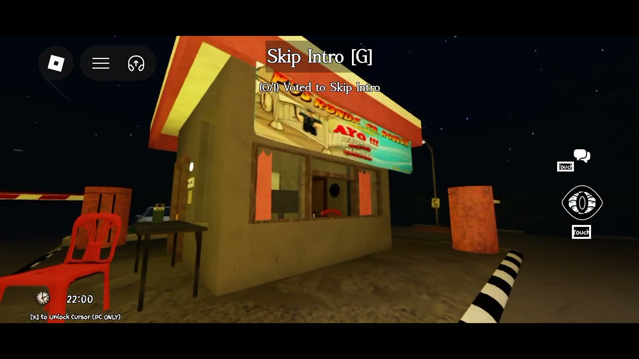Aku main Roblox aku main pos satpam anomali