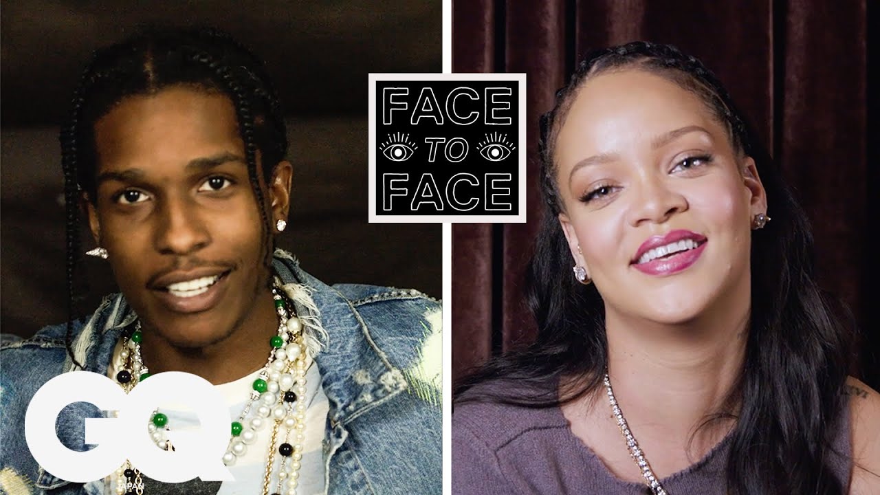 A$AP Rocky отвечает на 18 вопросов Рианны | GQ JAPAN