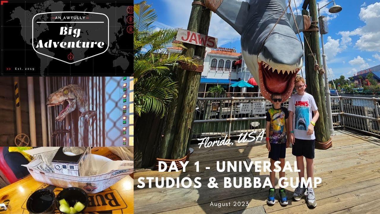 23 августа — день 1: завтрак в Bayliner Diner, ужин в Universal Studios и Bubba Gump Shrimp Co