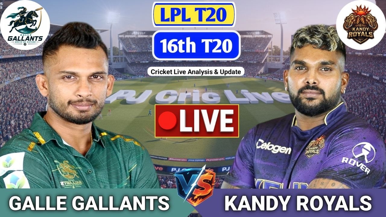 Galle Gallants Vs Kandy Royals T20 Match | Live Score Analysis & Discussion | LPL T20 2026