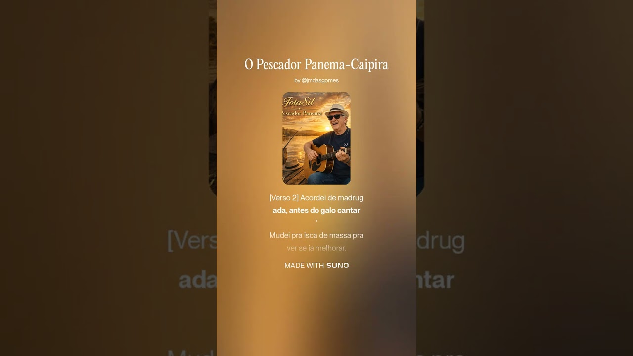 O Pescador Panema-Caipira
