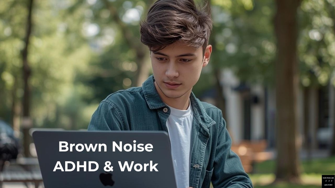 Brown Noise for ADHD Focus (4 Hours) | Stay Calm & Productive
