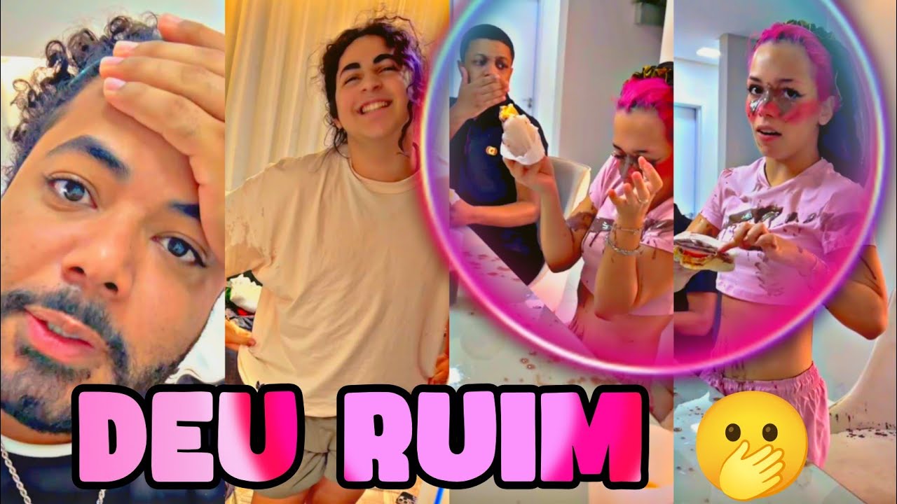 KAMYLINHA JOGA ÁGUA NO THE😱+ELE FEZ ISSO NELA TODOS SEM ACREDITA 🫢