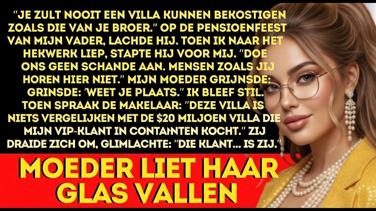 Mijn vader zei dat ik nooit een villa kan betalen. Makelaar noemde me VIP-klant.