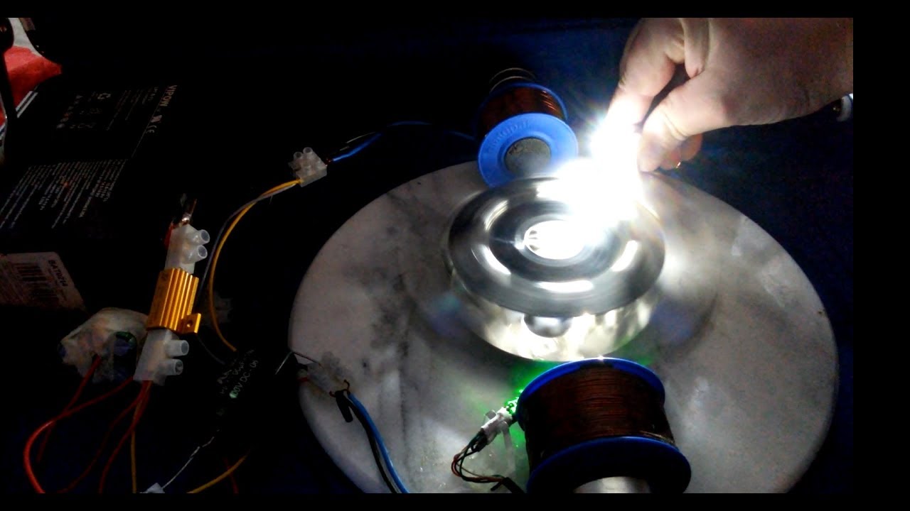 GAP POWER Motor and NEW Low Lenz Generator Coil Test