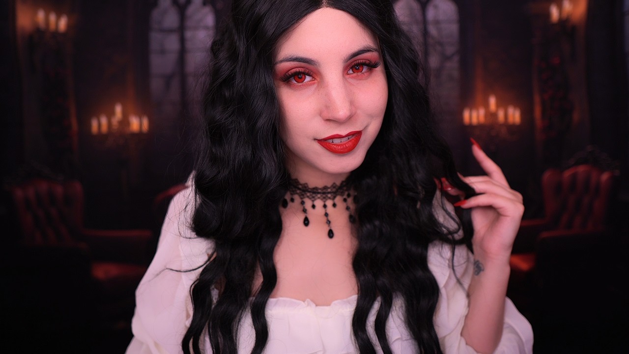 ASMR Vampira te seduce... ¿Podrás confiar en ella? ❤️ l Roleplay