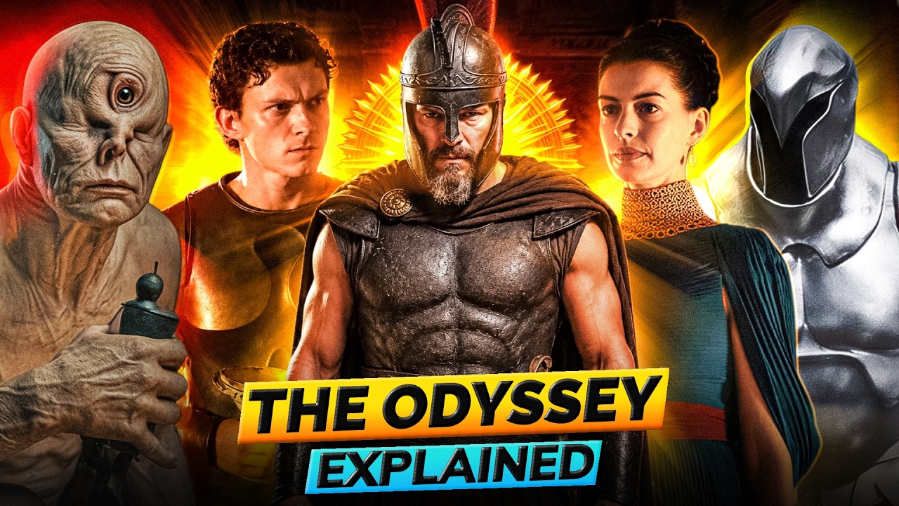 The Odyssey Movie Explained In HINDI | The Odyssey Film Story In HINDI | Christopher Nolan New Movie