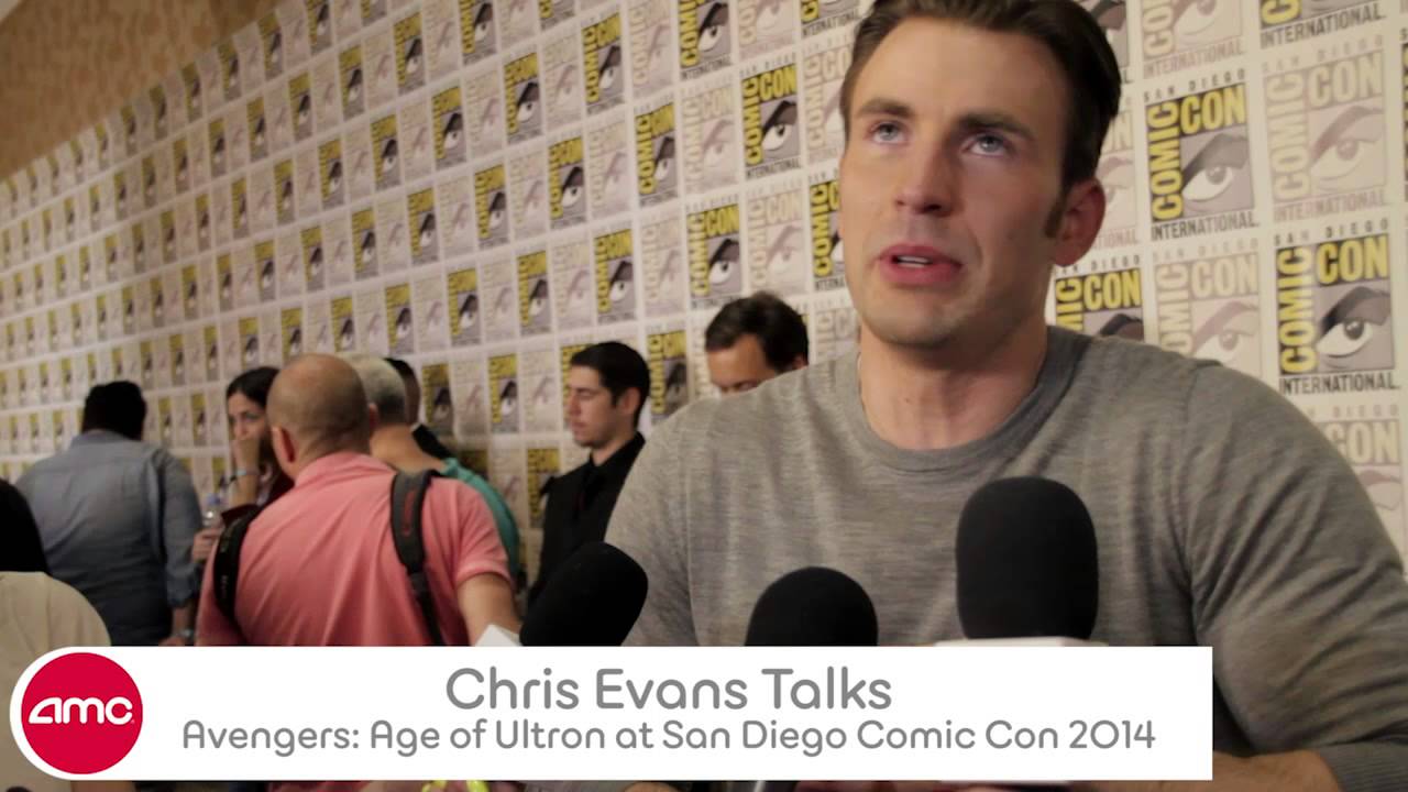 Chris Evans Talks AVENGERS: AGE OF ULTRON With AMC At Comic Con 2014