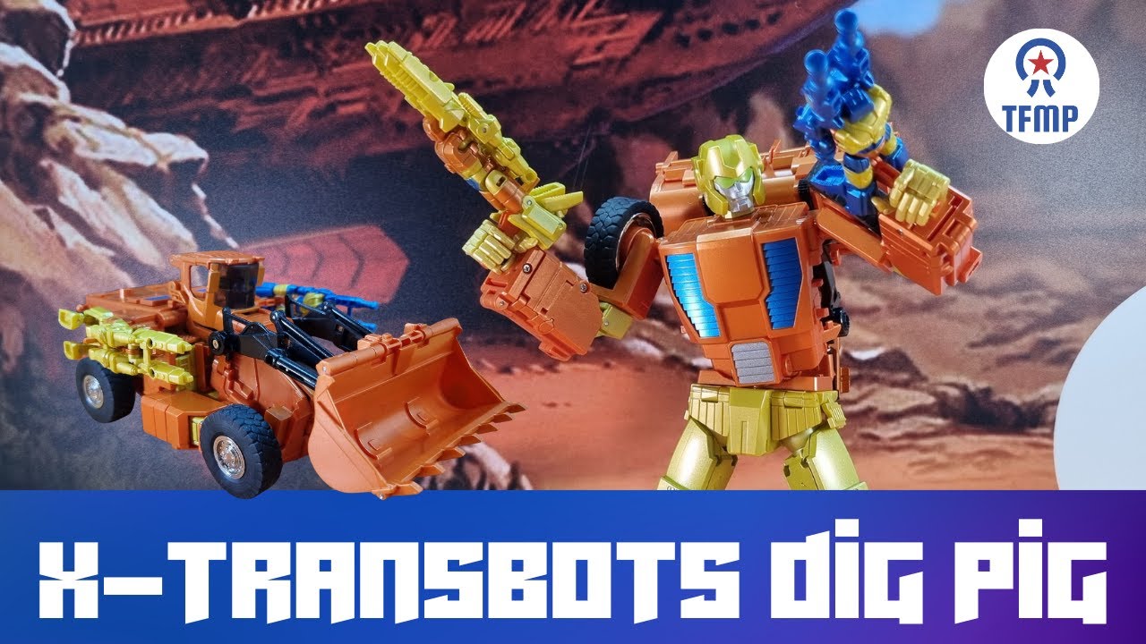 X-Transbots MX-41S Dig Pig - Masterpiece Targetmaster Scoop