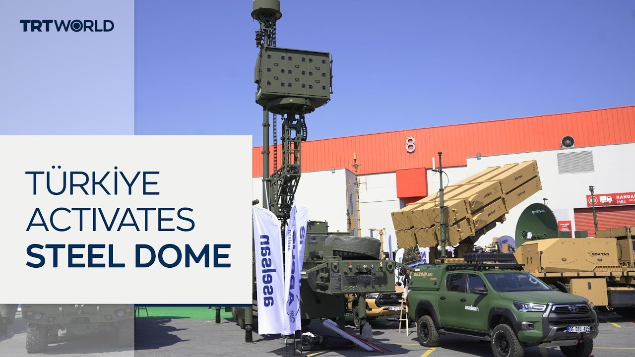 T&uuml;rkiye launches Steel Dome air defence system