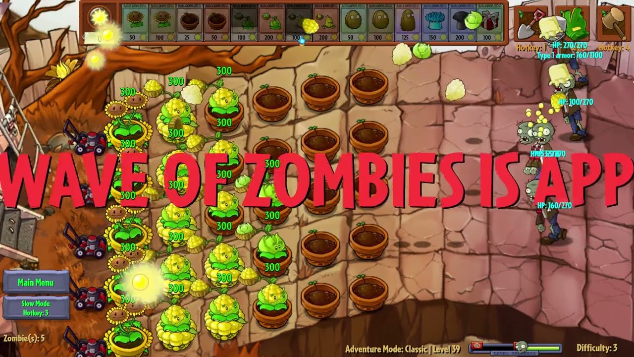 PVZ Fusion Adventure:Level 39