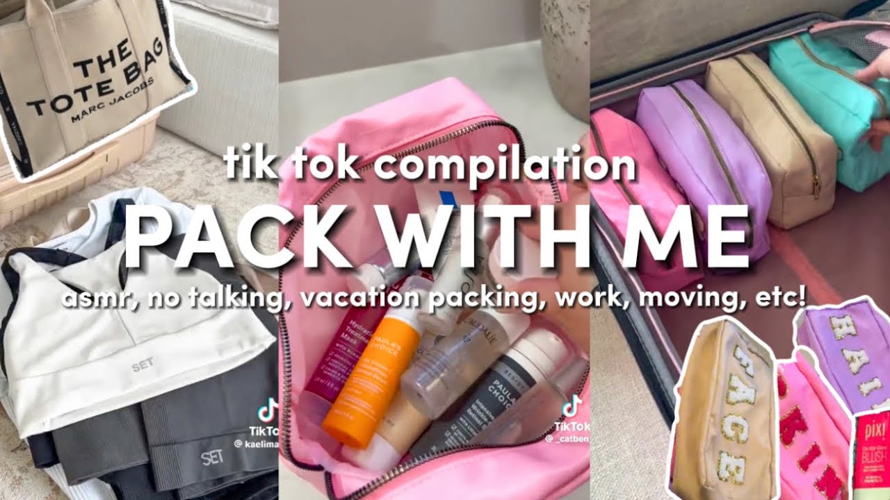 PACK WITH ME |tik tok compilation|