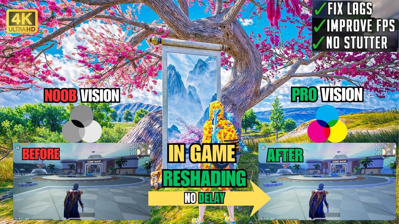 How to Unlock HDR + ULTRA HD + 120 FPS in PUBG MOBILE | Blue Sky Colors 🌌
