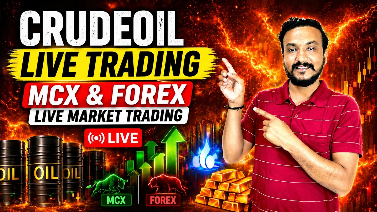 🚀29 JUL | crudeoil live trading |  MCX & FOREX LIVE MARKET TRADING