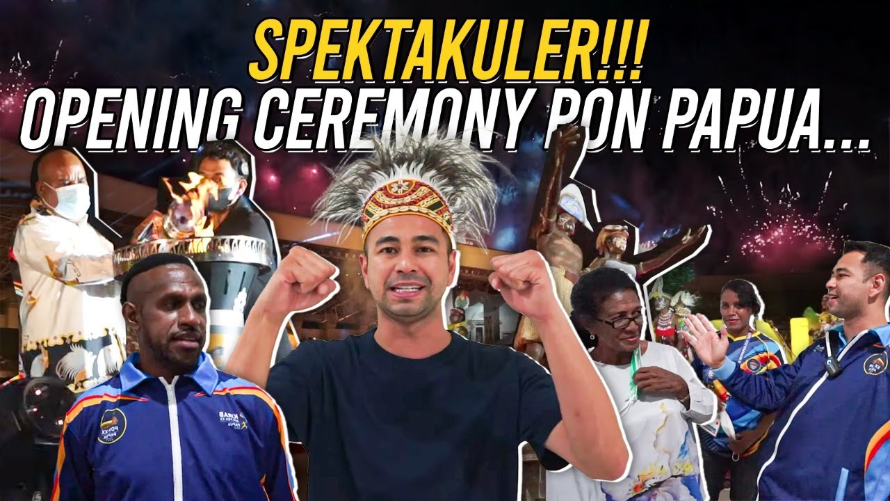 PERDANA!!! RAFFI KIRAB API KELILING DANAU PAPUA SEHARIAN....
