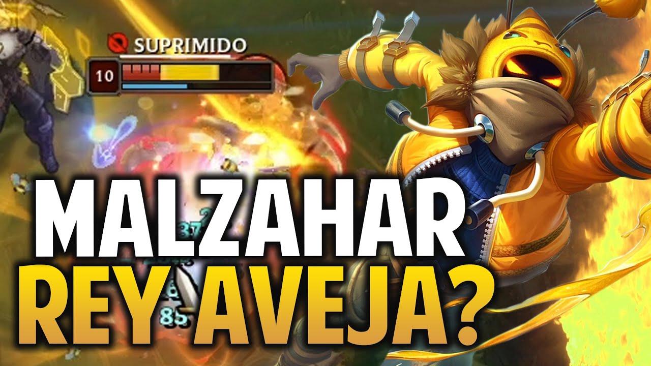 MALZAHAR ABEJA ES EL MID MAS FACIL? League of Legends