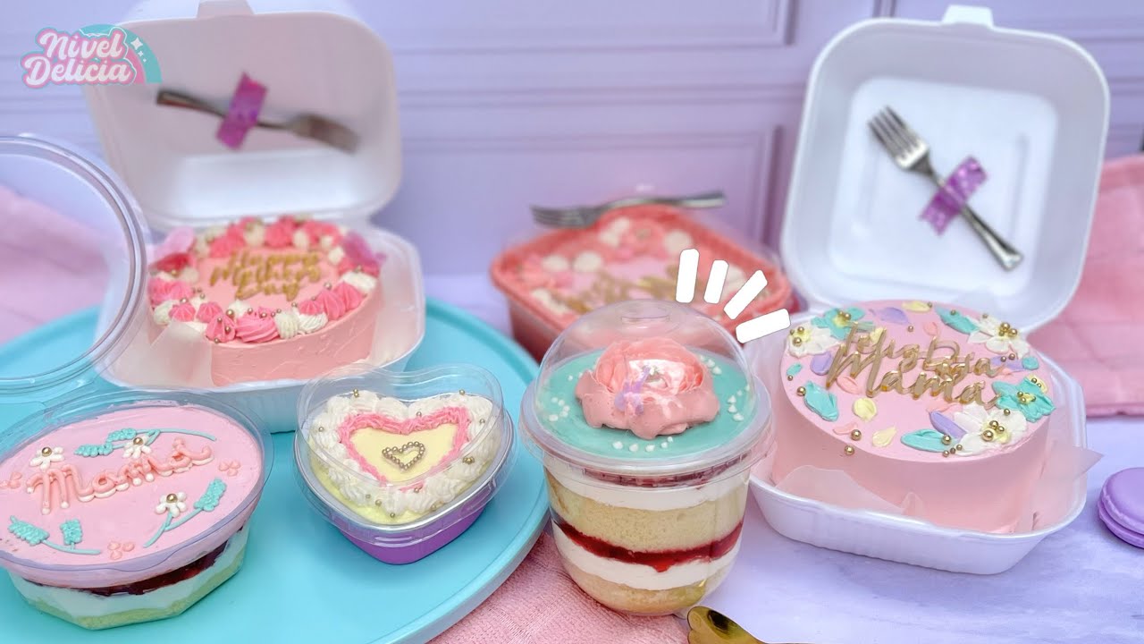 ТОРТЫ на ДЕНЬ МАТЕРИ 🌸 5 способов продать и 6 УКРАШЕНИЙ 🌸 Десерты на продажу