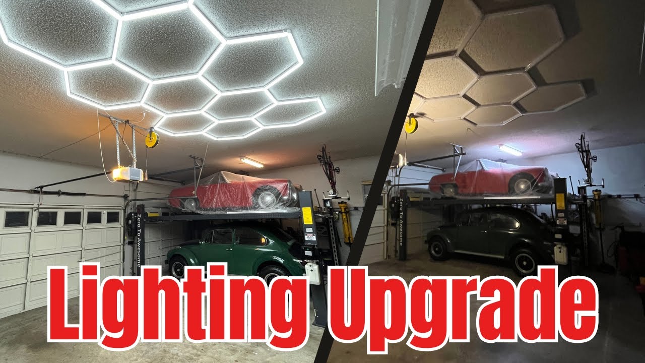 Upgrade your GARAGE with LED HEX LIGHTS!