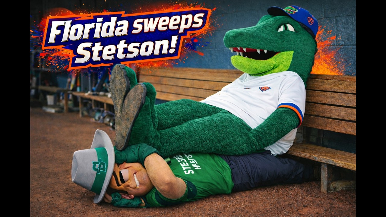 Florida SWEEPS Stetson… But Those Dropped Popups 😳 | Kennesaw State Up Next