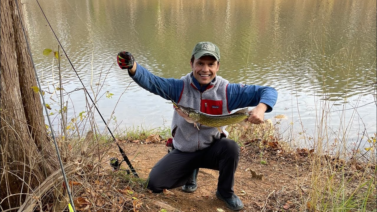 Спокойная ноябрьская рыбалка на окуня и щуку в холодной воде