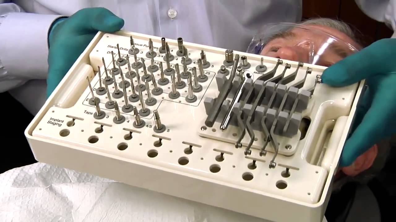 Implant Case #7 - Dr. Tarun Agarwal, Part 6: 3i surgical kit and SICAT recipe