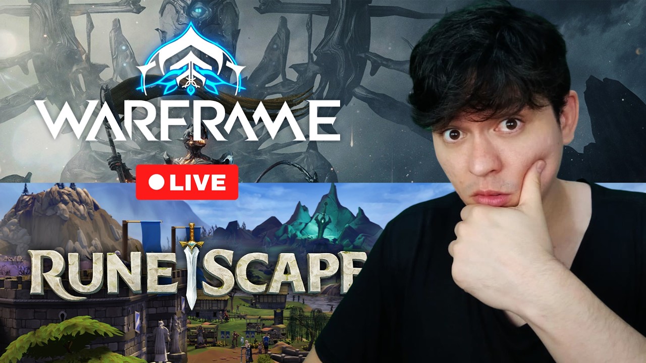 Warframe Jornadas GOTY + Runescape Nova Era! ❗missao ❗exit ❗kas ❗drops