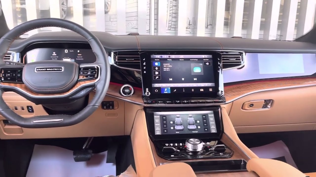 jeep grand wagoneer 2022 luxury interior design vip #jeep #jeep_grand_wagoneer #shorts