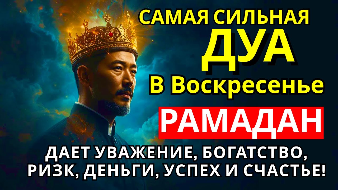 💕✅🤲САМАЯ СИЛЬНАЯ Дуа в воскресенье Рамадан ДАЕТ УВАЖЕНИЕ, БОГАТСТВО,ДЕНЬГИ, УСПЕХ И СЧАСТЬЕ! #дуа🔑❤️