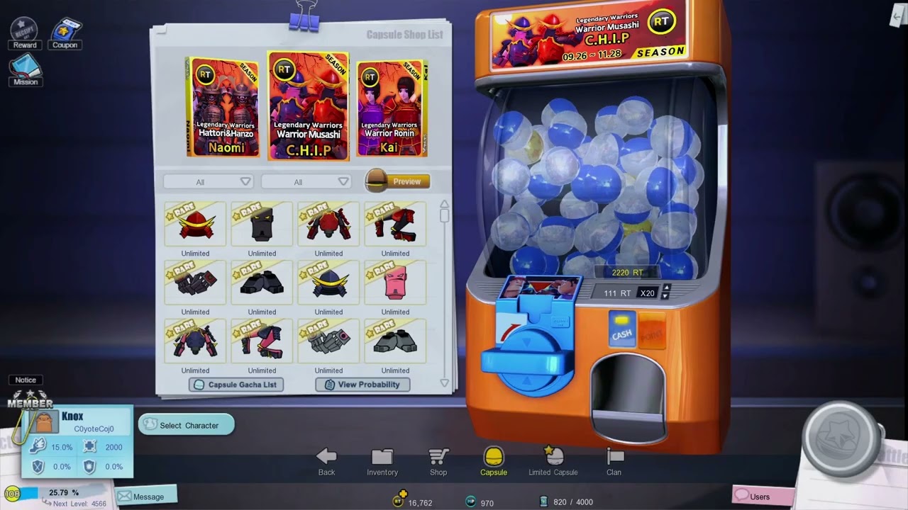 Microvolts Recharged: Capsule Luck 22000 RT