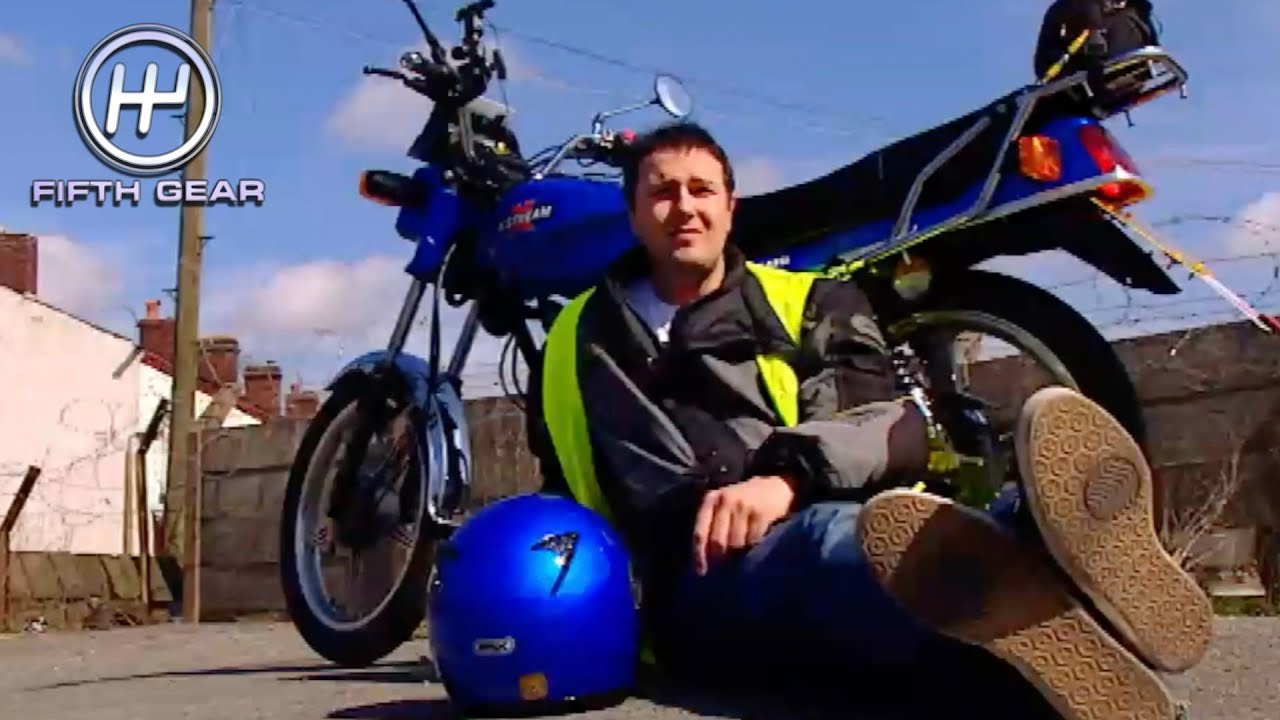 Top Gear's Paddy McGuinness taking his bike test | Fifth Gear