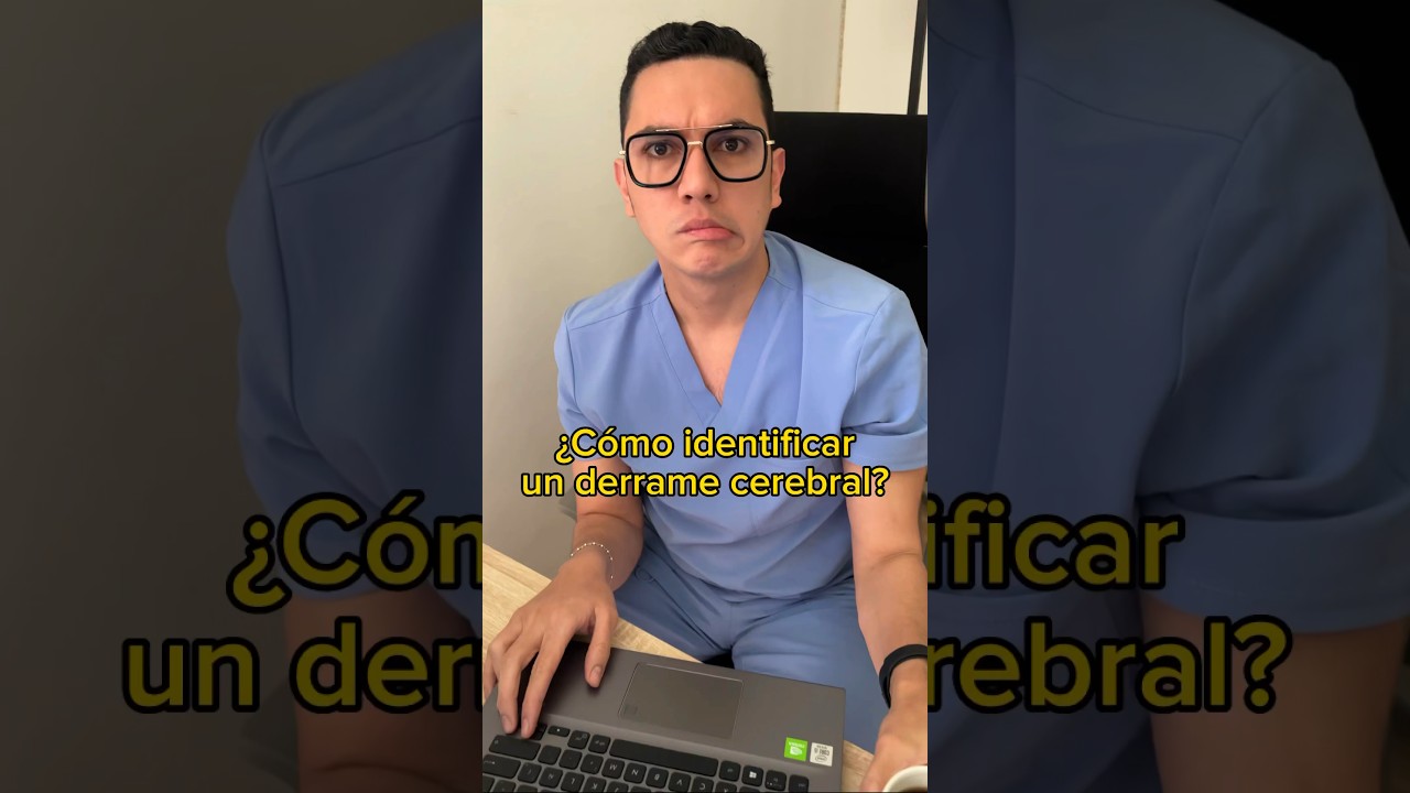 Signos de derrame cerebral parte 1 | Dr. William Guerrero #medicina #shorts