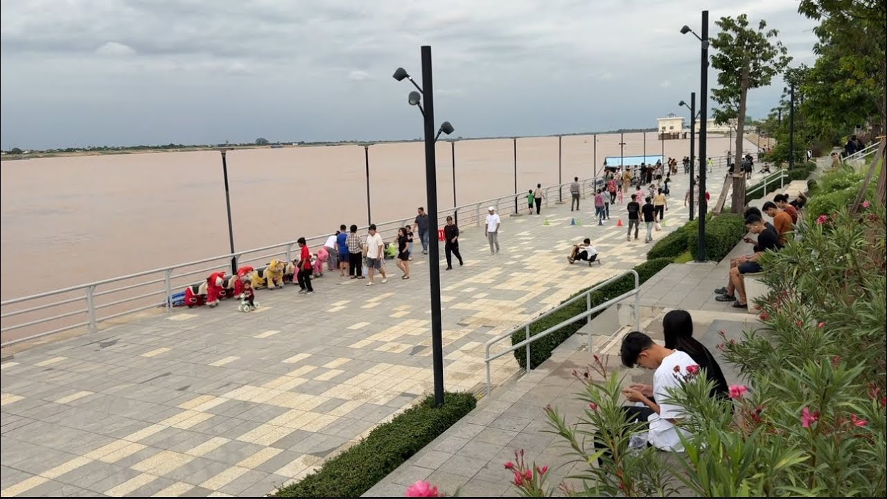 Koh Norea in The Evening, Phnom Penh, Cambodia