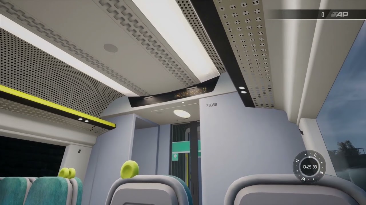 Train Sim 3 with Real Announcements