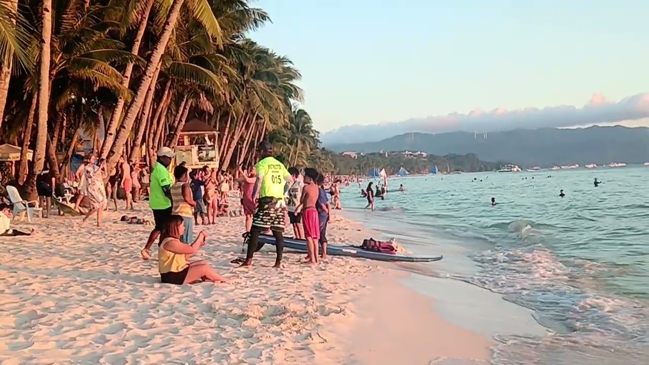 Sabay Tayo Boracay Vlog26 February 28.2026 Saturday 6pm. Afternoon view Boracay Island#beach#travel 