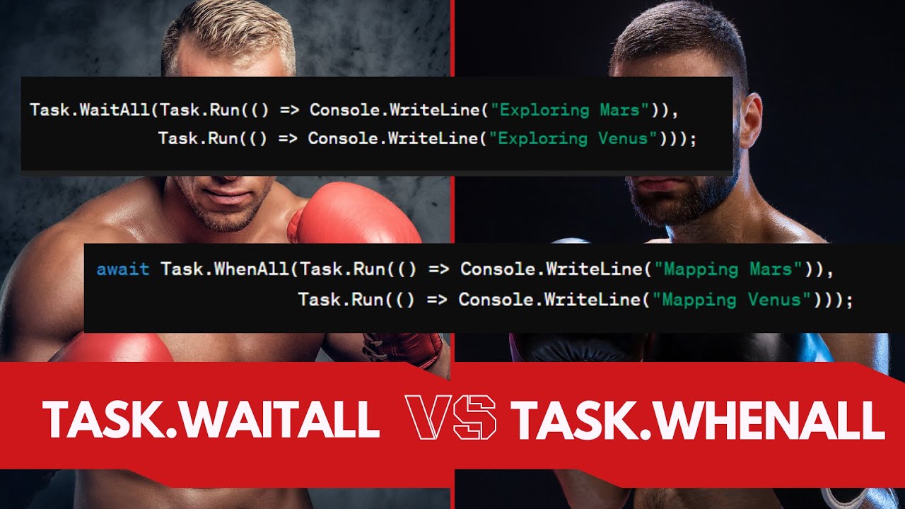 Decoding Task.WaitAll And Task.WhenAll In C#