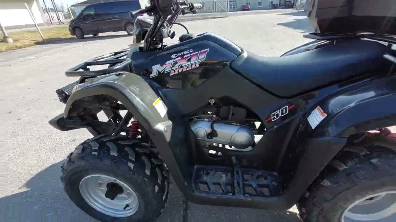 Kymco MXU Reverse 50 mopomönkijä rek. PI-149