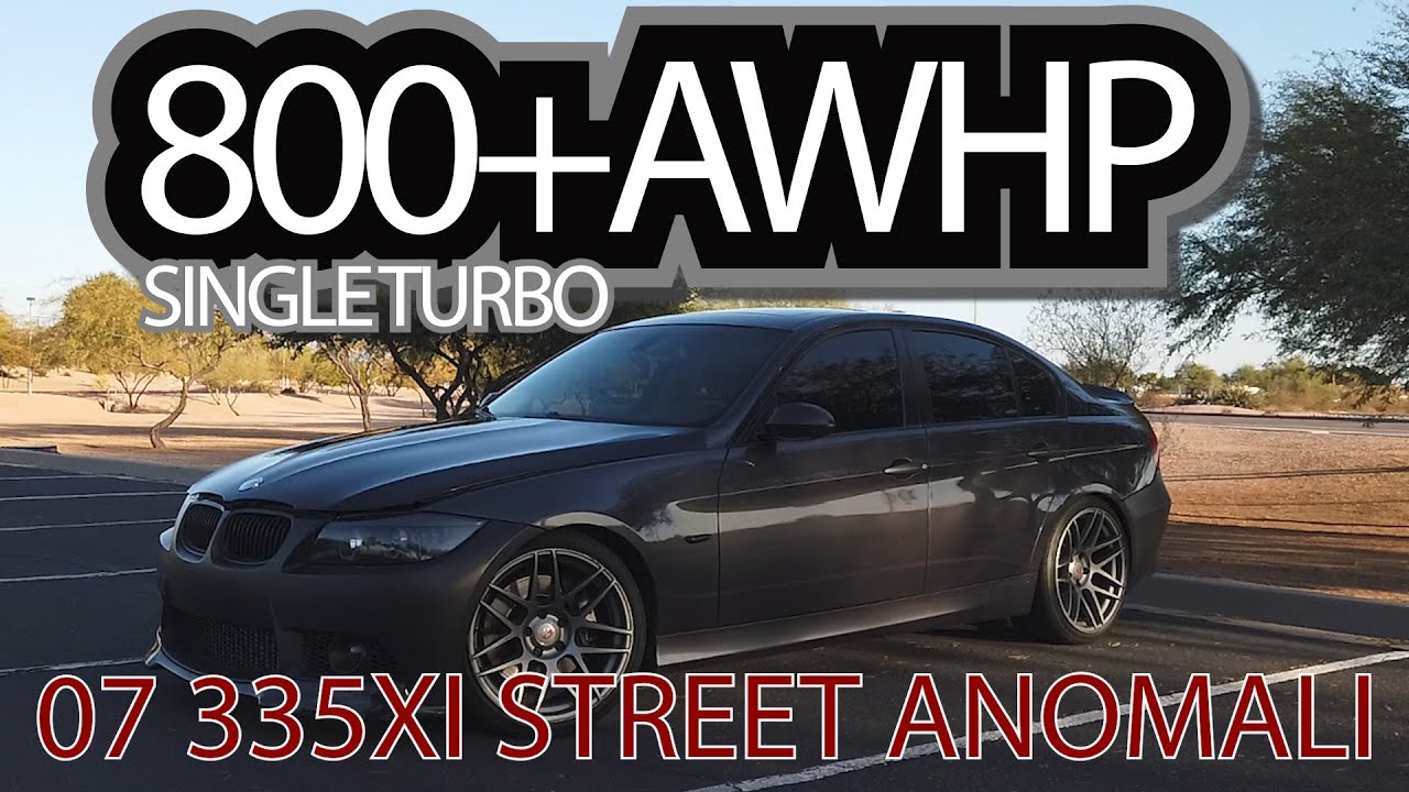 Bottom Mount Precision 6466 Single Turbo 800+ awhp N54 BMW E90 335xi Review