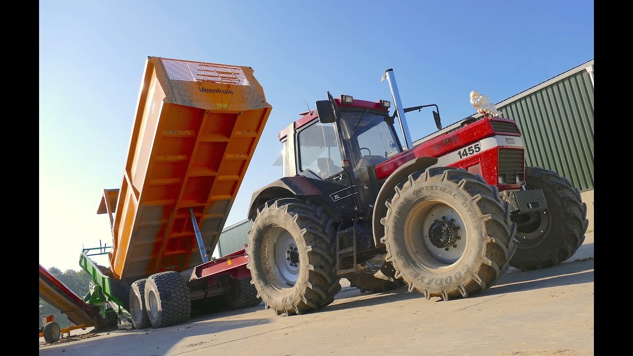 Potato Harvest 2015 / Aardappels rooien | Grimme GV3000 / Case IH 1455 - Gebr. Vos Dinteloord