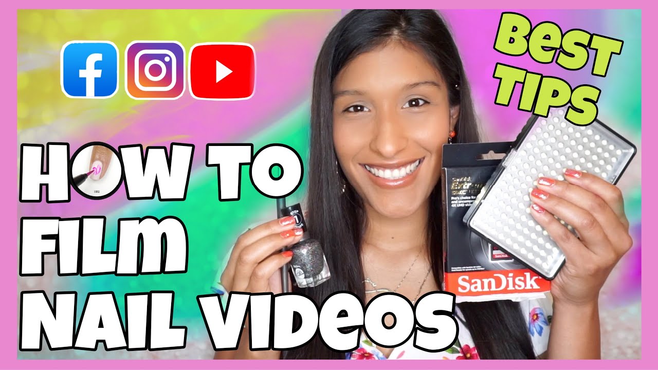 How to film nail videos | My set up and BEST TIPS about lighting, camera, and editing | ByClouser