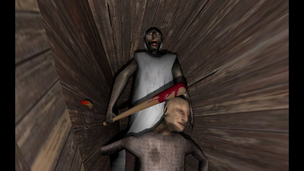Granny  Chapter Two бабка тащит деда