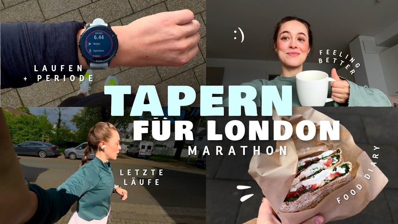 LONDON MARATHON TRAINING | Tapering + Letzte Vorbereitungen