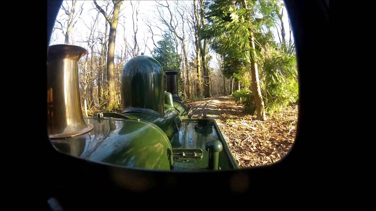 Ingfield light railway Steam up 11/01/14