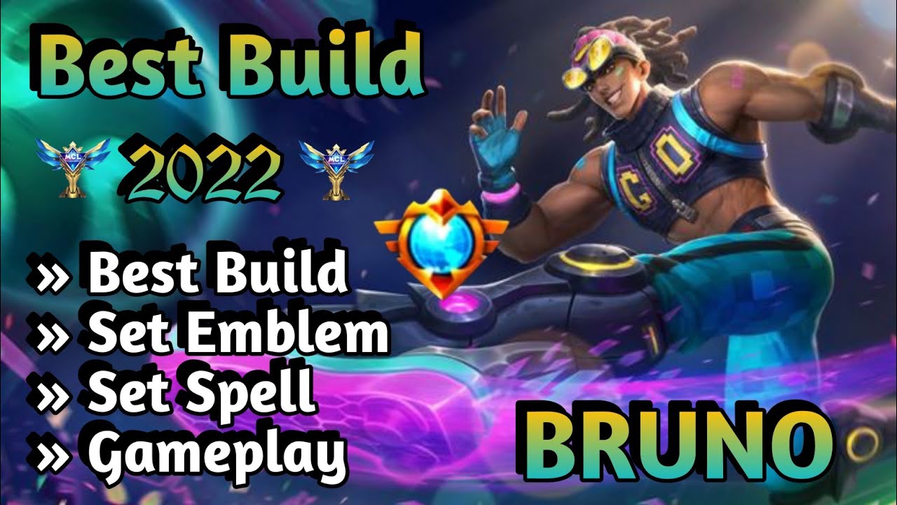 BRUNO BEST BUILD 2022 | BRUNO TOP 1 GLOBAL BUILD | BRUNO BUILD EMBLEM | BRUNO GAMEPLAY BROLIN KH ✅