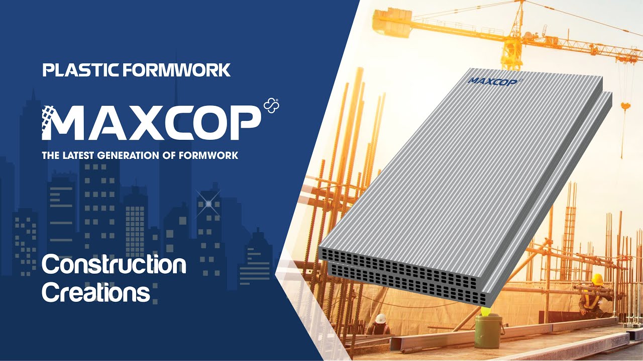 Review MAXCOP product - The latest generation plastic formwork of THUAN PHAT INC