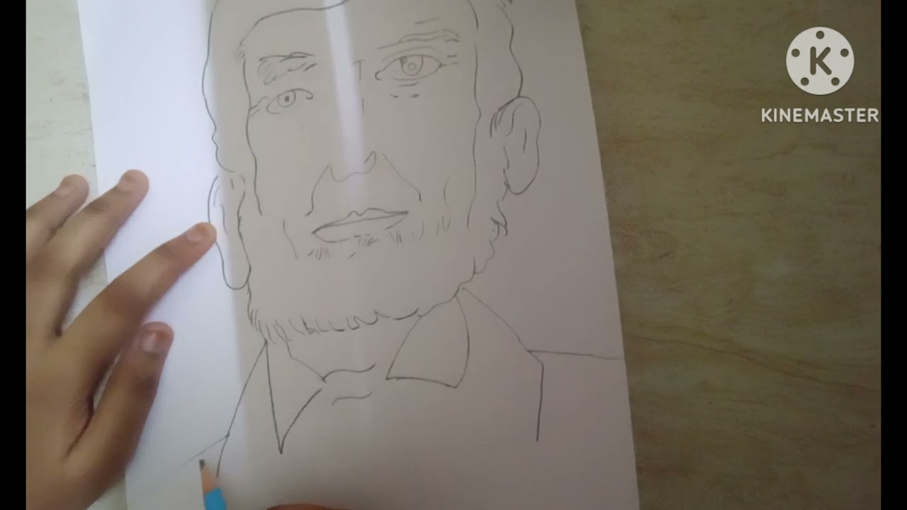 Let's shade Abraham lincoln