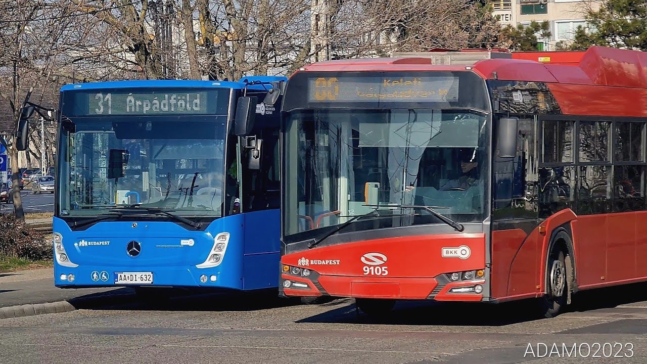 Utazás Új Conectoval a 31-es busz vonalán