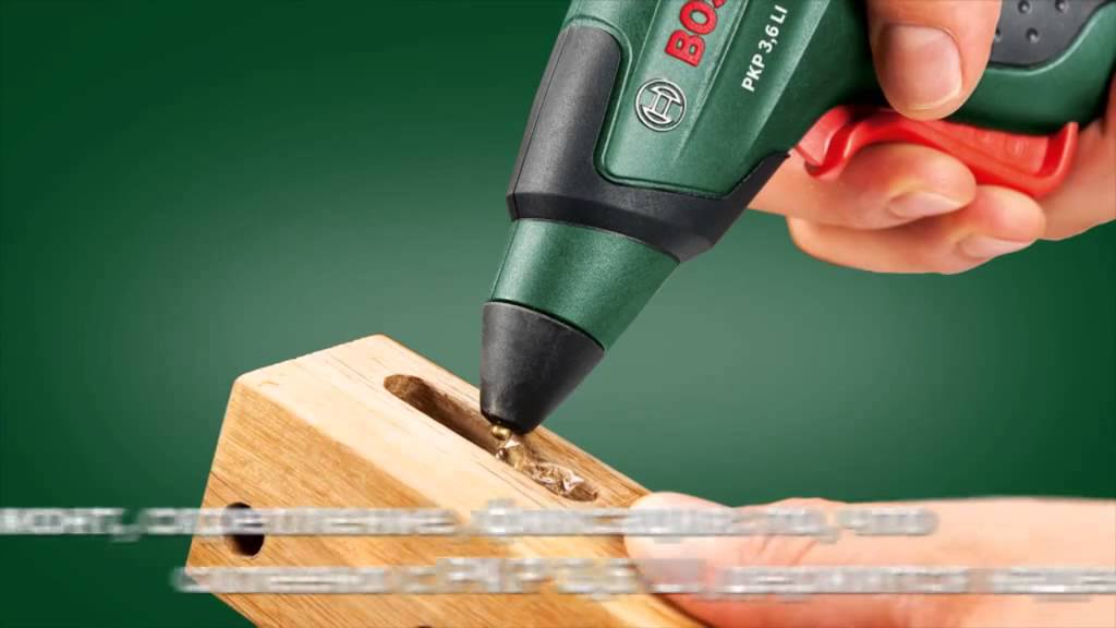 Термоклеевые пистолеты Bosch PKP 3.6 Li, PKP 18 E