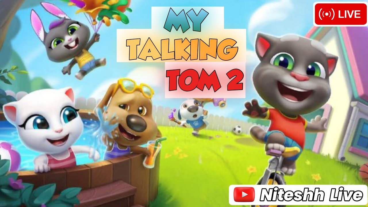 My talking tom 2 game live #part-4